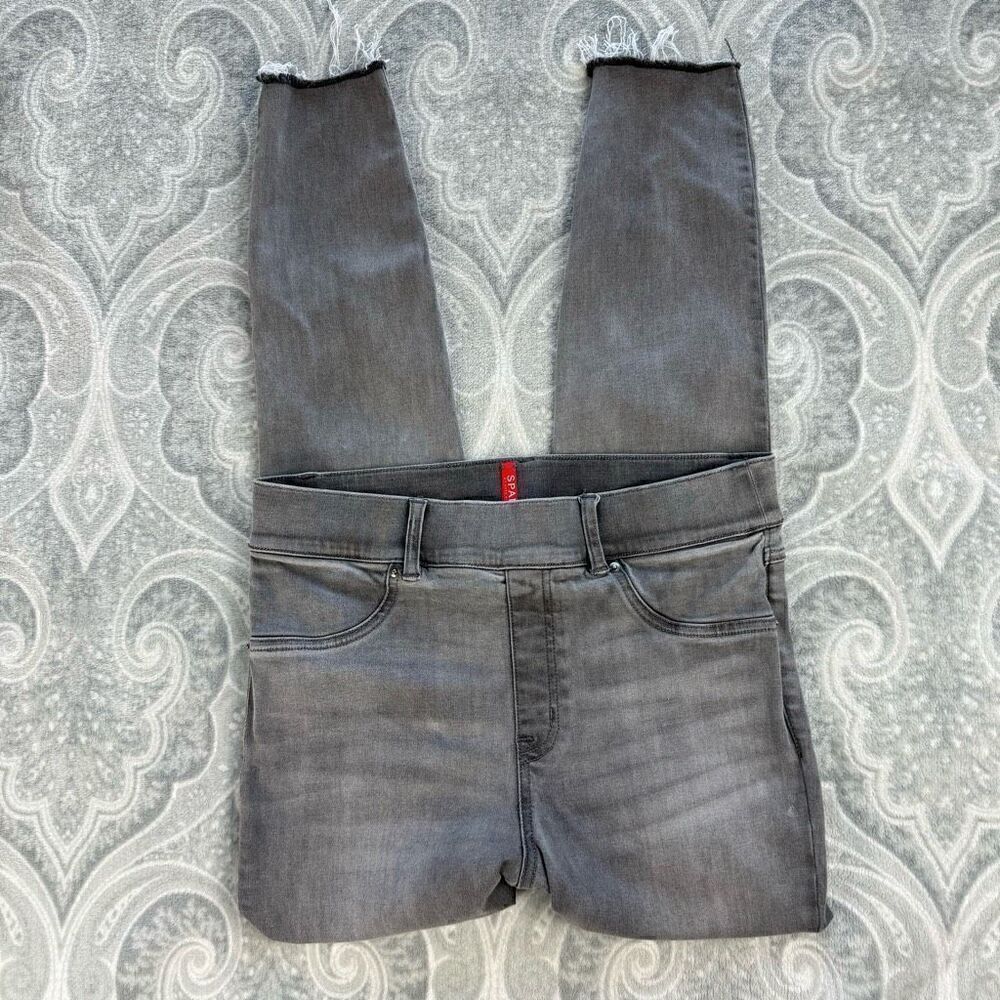 Womens Spanx Distressed Denim Leggings